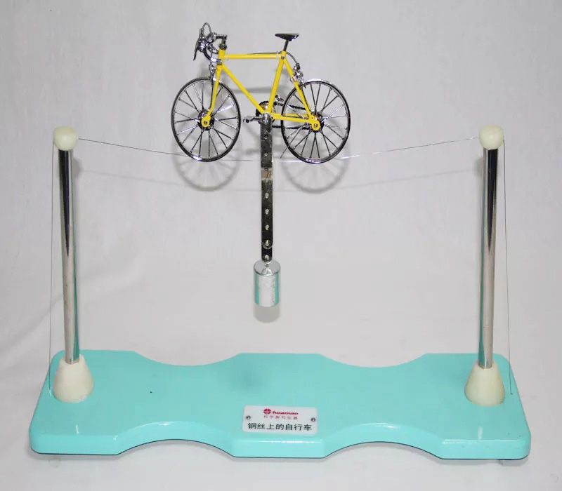 钢丝上的自行车