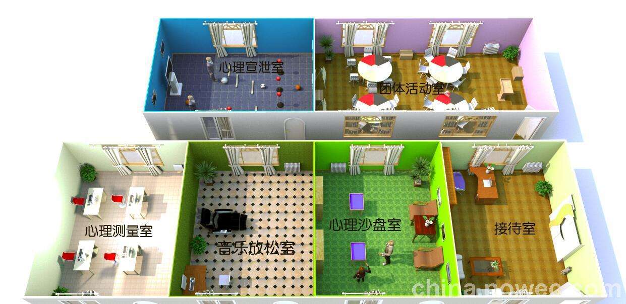 心理咨询室整体部室