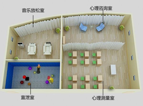 心理咨询室整体部室2