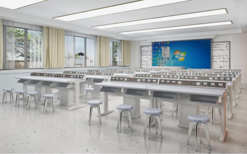 新型塑钢桌体豪华物理电源